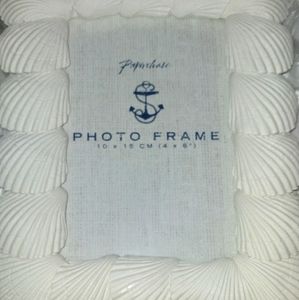 Summertime Seashell Covered Frame - Brand New!
